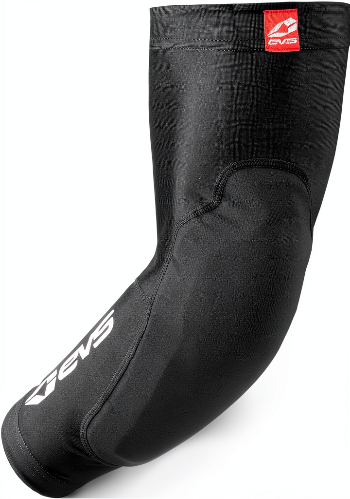 Installing Flexle Powersports Elbow Guards Black Small/Medium on a wooden desk