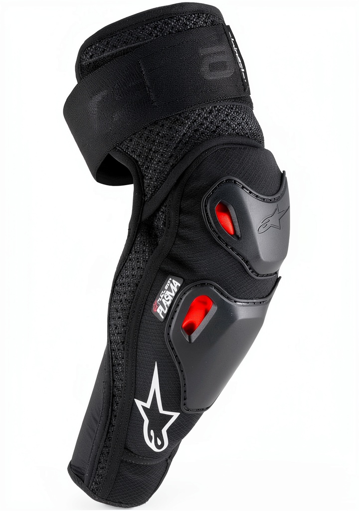 Installing Alpinestars Bionic Pro Elbow Impact Guard on a leather jacket