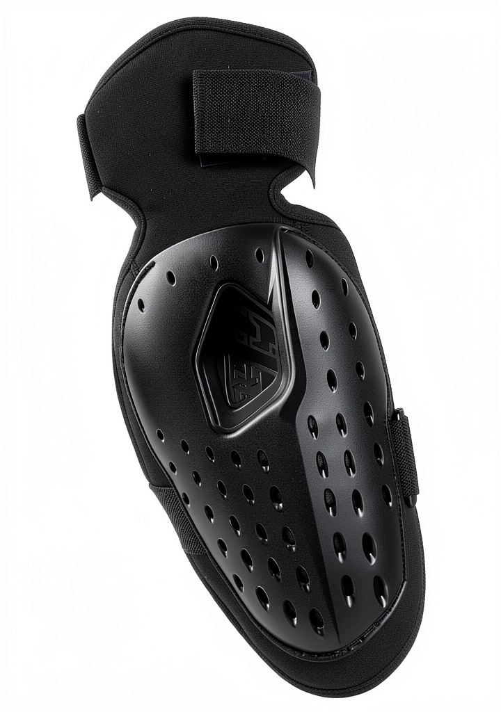 Installing Troy Lee Designs Cycling Elbow Guard Hard Shell on a wooden desk