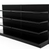 DGS Retail Gondola Adjustable Shelving Unit 96W x 54H-0