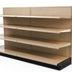 Gondola Shelving DGS Retail Commercial Adjustable 96 Inch Platinum-0