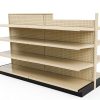 Gondola Shelving DGS Retail Commercial Adjustable 96 Inch Platinum-1