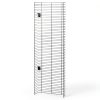 Black Gondola KCF Retail Shelving 15.5 W x 4.75 D x 48 H Black Finish-0