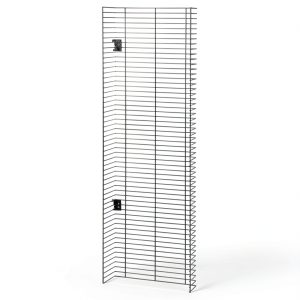 Black Gondola KCF Retail Shelving 15.5 W x 4.75 D x 48 H Black Finish-0
