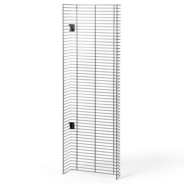 Black Gondola KCF Retail Shelving 15.5 W x 4.75 D x 48 H Black Finish-0