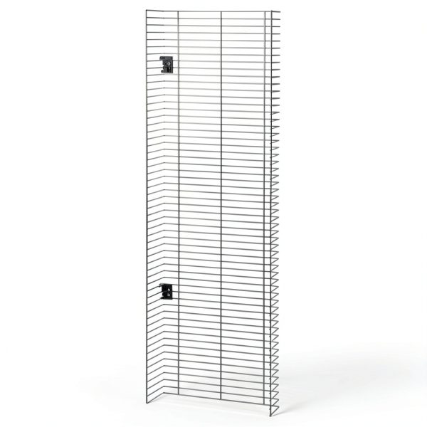 Black Gondola KCF Retail Shelving 15.5 W x 4.75 D x 48 H Black Finish-1