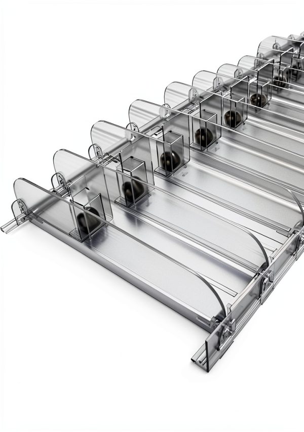Retail Gondola Shelf Rack Product Display Shelving Organizer Accessories 20 Pushers 3N 1-6 Oz Products Smoke Shop-5