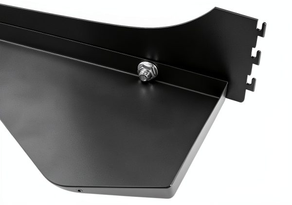 Gondola Shelves Felievy Heavy Duty Steel 4 Pack 34.5" x 11" Black-6